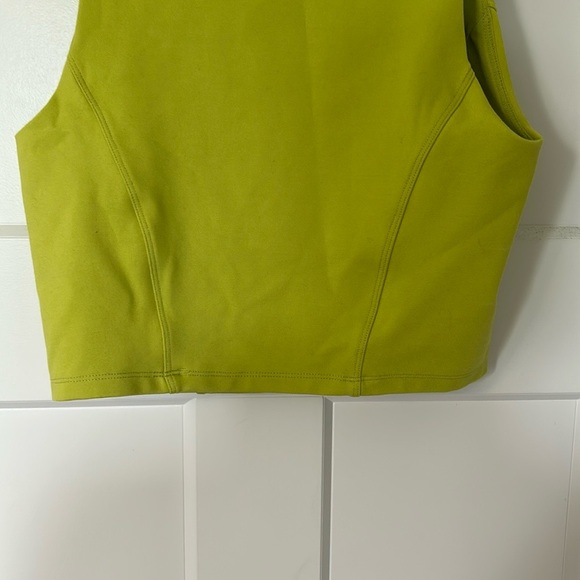 Sunday Best Green Fitted Crop Tank Top - Picture 7 of 7